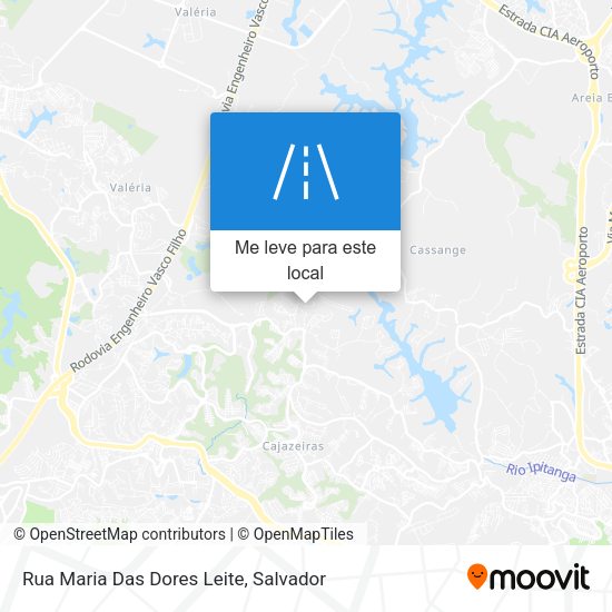 Rua Maria Das Dores Leite mapa