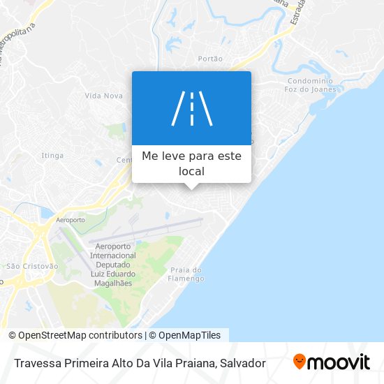 Travessa Primeira Alto Da Vila Praiana mapa