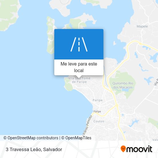 3 Travessa Leão mapa