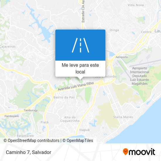 Caminho 7 mapa