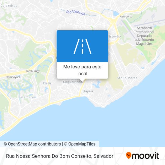 Rua Nossa Senhora Do Bom Conselto mapa