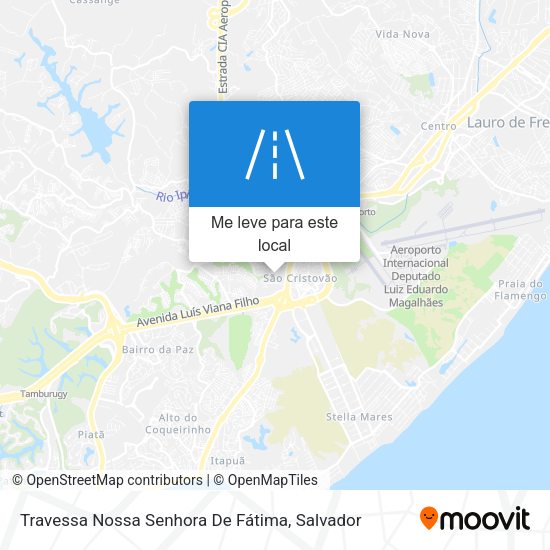 Travessa Nossa Senhora De Fátima mapa