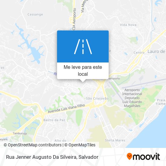 Rua Jenner Augusto Da Silveira mapa