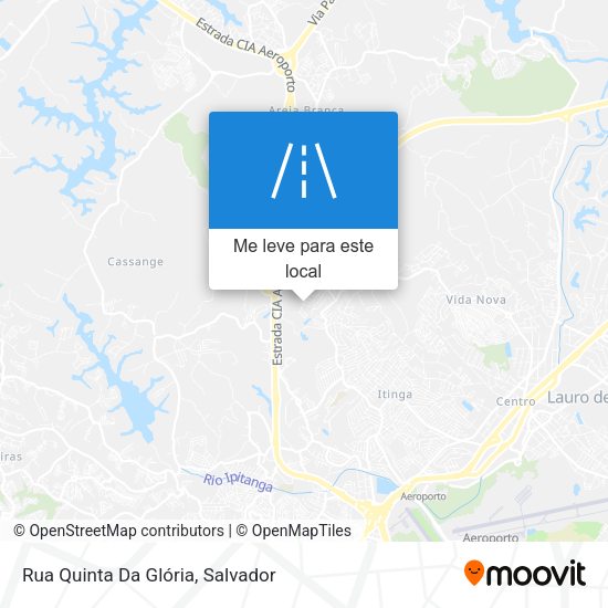Rua Quinta Da Glória mapa