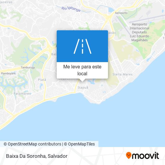 Baixa Da Soronha mapa