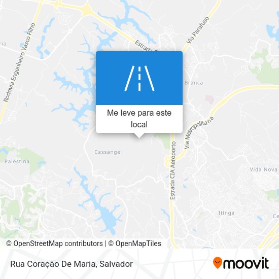 Rua Coração De Maria mapa