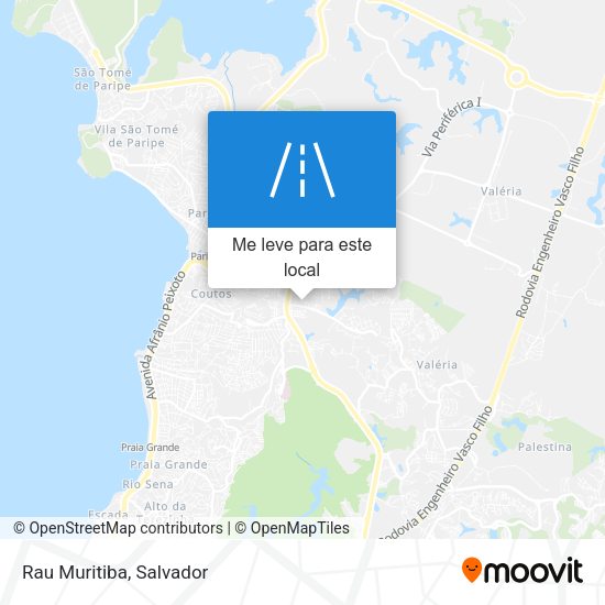 Rau Muritiba mapa