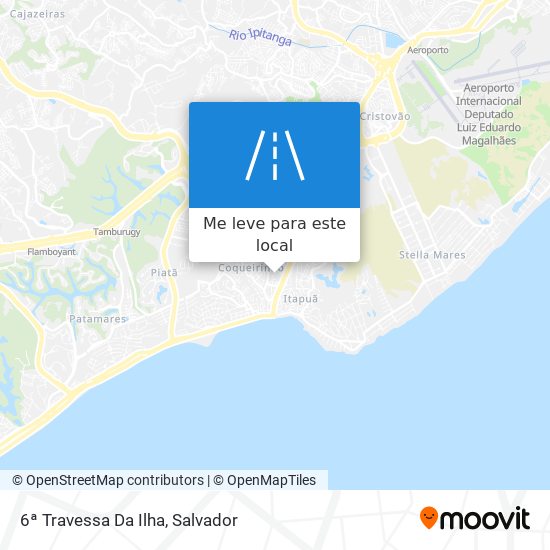 6ª Travessa Da Ilha mapa