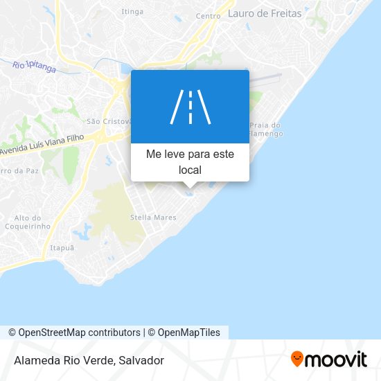 Alameda Rio Verde mapa