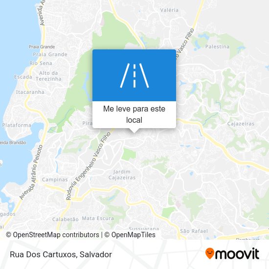 Rua Dos Cartuxos mapa