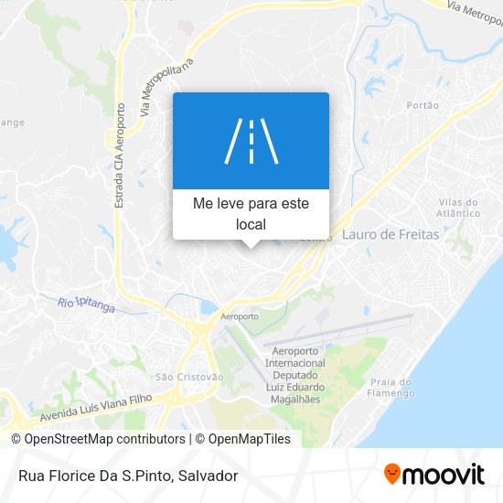 Rua Florice Da S.Pinto mapa