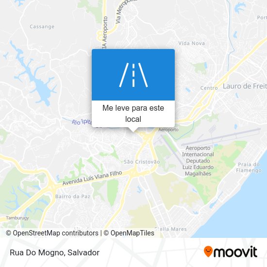 Rua Do Mogno mapa