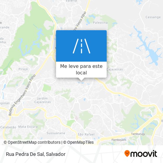 Rua Pedra De Sal mapa