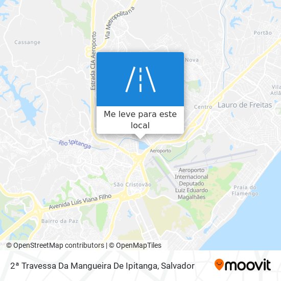 2ª Travessa Da Mangueira De Ipitanga mapa