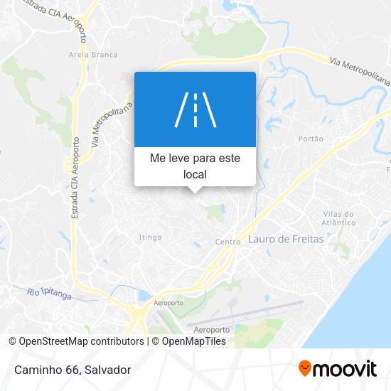 Caminho 66 mapa