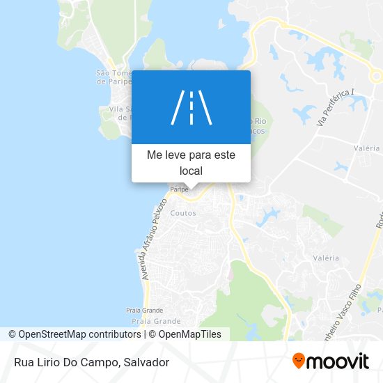 Rua Lirio Do Campo mapa