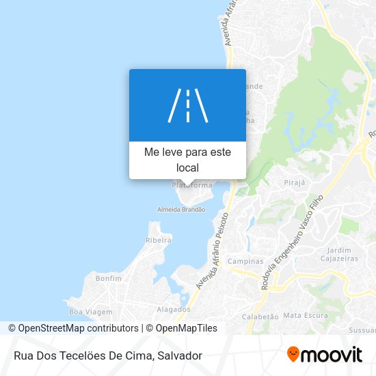Rua Dos Tecelöes De Cima mapa
