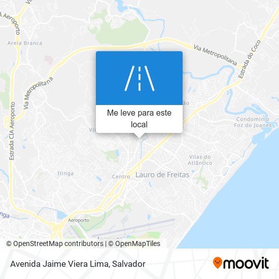 Avenida Jaime Viera Lima mapa