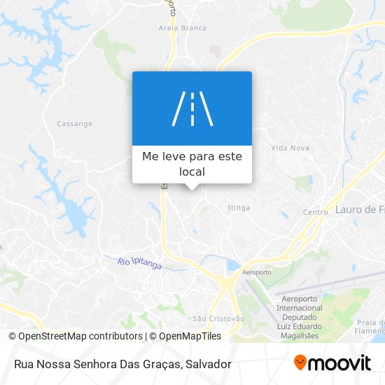 Rua Nossa Senhora Das Graças mapa