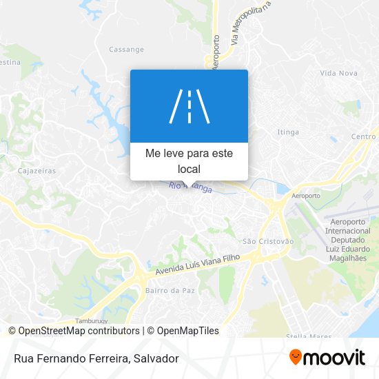Rua Fernando Ferreira mapa
