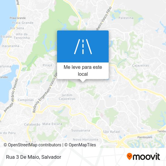 Rua 3 De Maio mapa