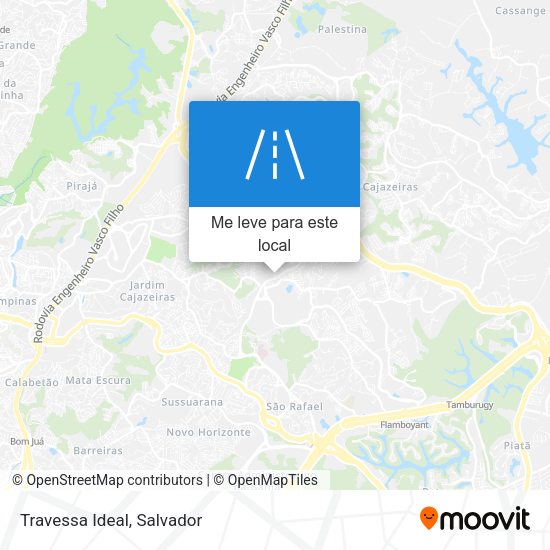 Travessa Ideal mapa
