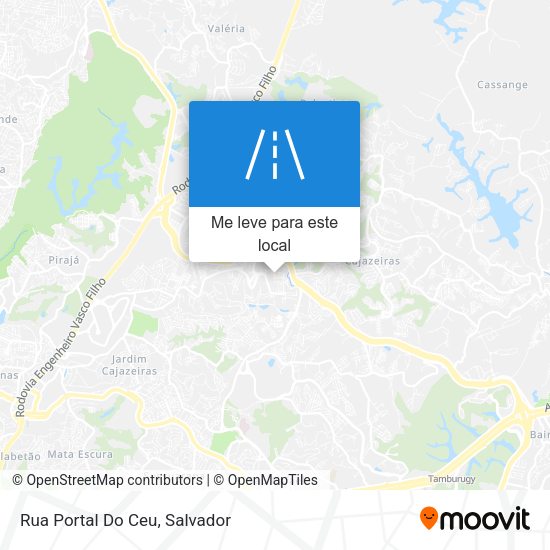 Rua Portal Do Ceu mapa