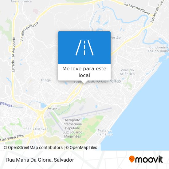 Rua Maria Da Gloria mapa