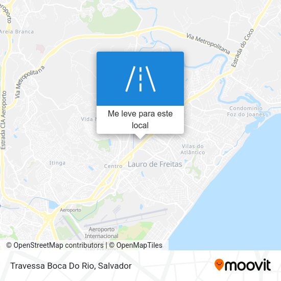 Travessa Boca Do Rio mapa