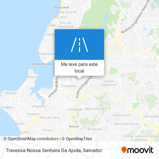 Travessa Nossa Senhora Da Ajuda mapa