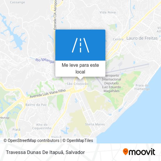 Travessa Dunas De Itapuã mapa