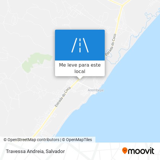 Travessa Andreia mapa