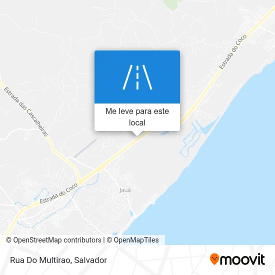 Rua Do Multirao mapa