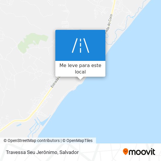 Travessa Seu Jerônimo mapa