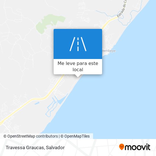 Travessa Graucas mapa