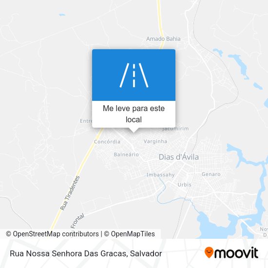 Rua Nossa Senhora Das Gracas mapa