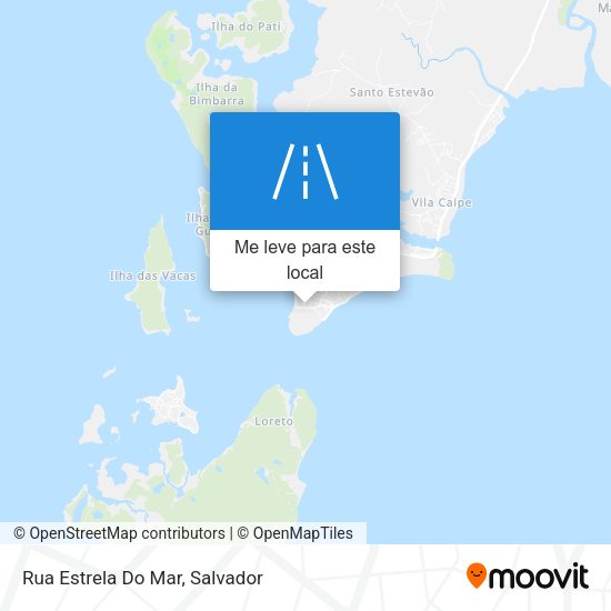 Rua Estrela Do Mar mapa