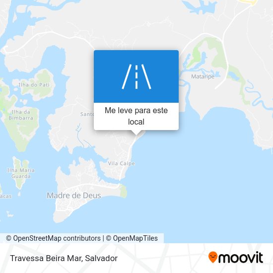 Travessa Beira Mar mapa