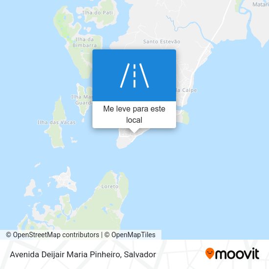 Avenida Deijair Maria Pinheiro mapa