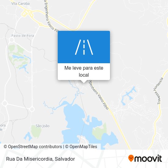 Rua Da Misericordia mapa