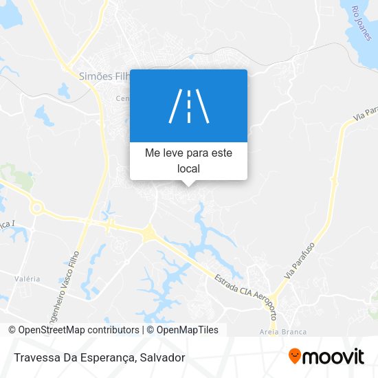 Travessa Da Esperança mapa