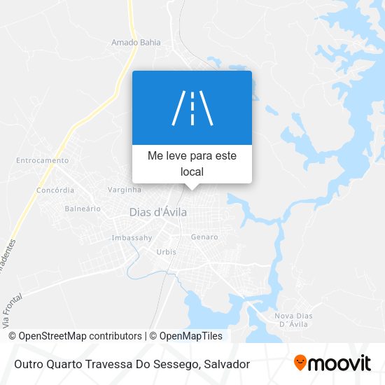 Outro Quarto Travessa Do Sessego mapa