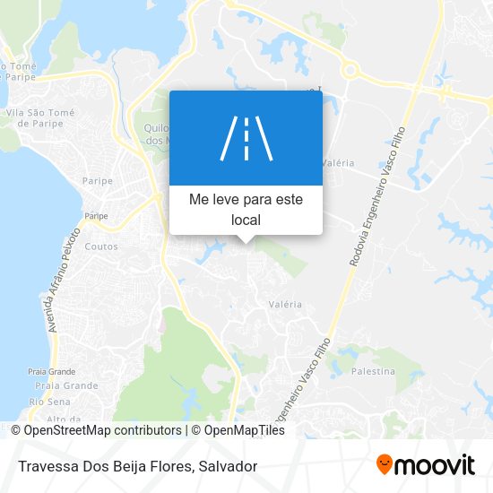 Travessa Dos Beija Flores mapa