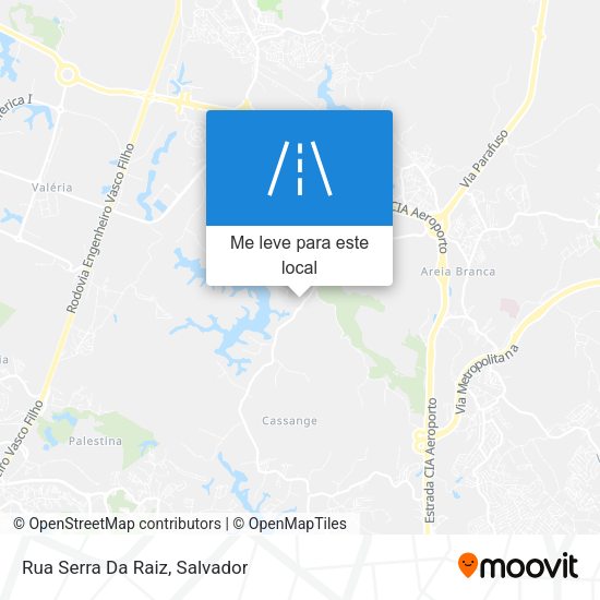 Rua Serra Da Raiz mapa