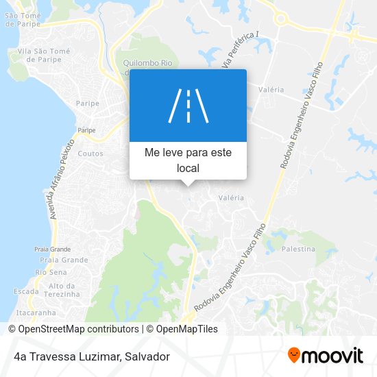 4a Travessa Luzimar mapa