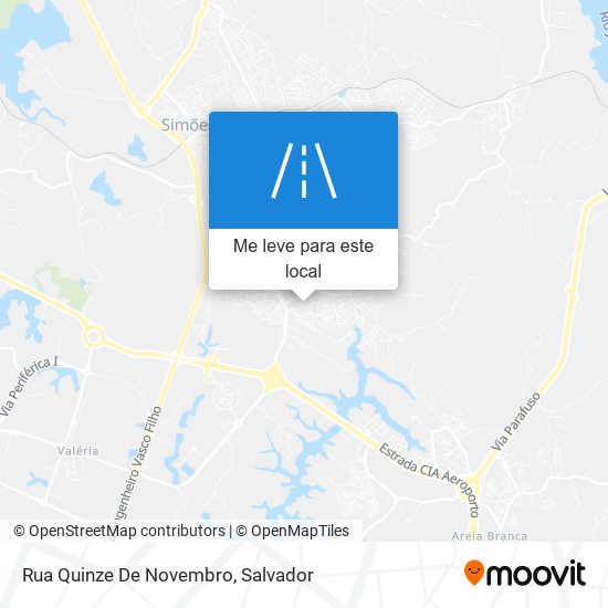 Rua Quinze De Novembro mapa