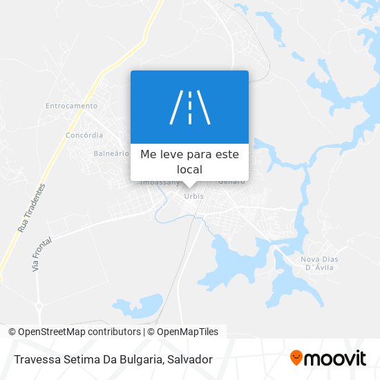 Travessa Setima Da Bulgaria mapa