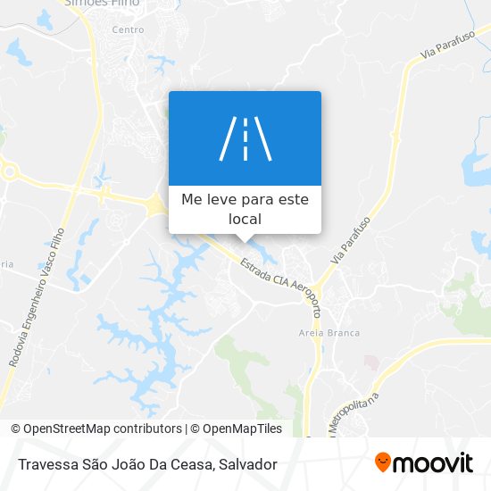 Travessa São João Da Ceasa mapa