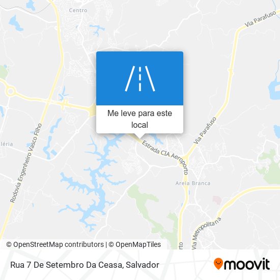 Rua 7 De Setembro Da Ceasa mapa