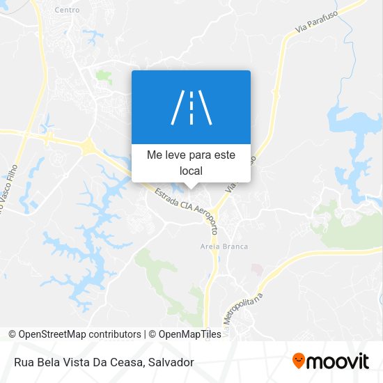Rua Bela Vista Da Ceasa mapa